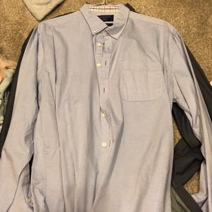 Two men’s dress shirts
